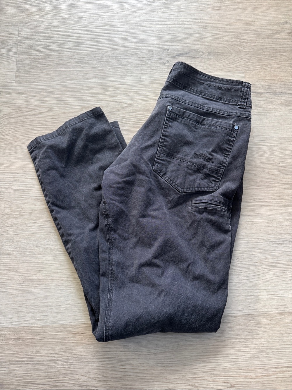 KÜHL Men’s Rydr Pants 34x32 Washed Black Style 5016